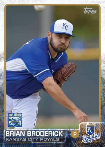 2015 Kansas City Royals Spring Training set - Brian Broderick