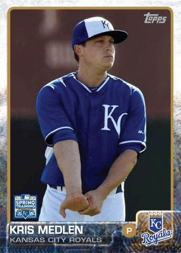 2015 Kansas City Royals Spring Training set - Kris Medlin