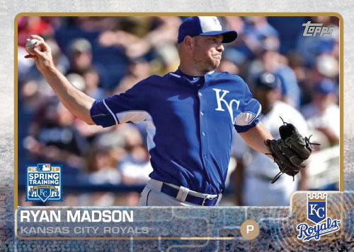 2015 Kansas City Royals Spring Training set - Ryan Madson
