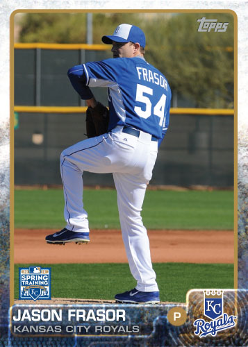 2015 Kansas City Royals Spring Training Set alternate - Jason Frasor