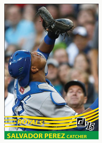 Salvador Perez 2015 custom card