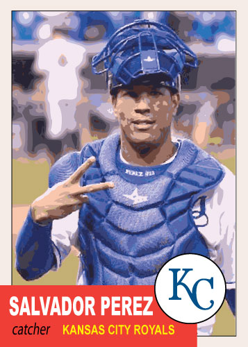 History of Salvador Perez: 1953 Topps