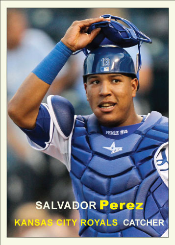 History of Salvador Perez: 1957 Topps