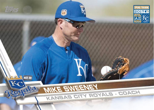 Mike Sweeney 2017 Royals Spring Training custom card